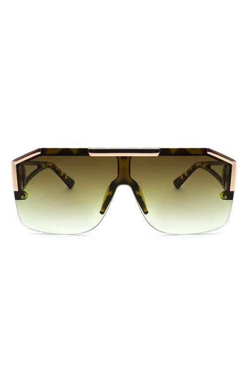 Square Oversize Retro Fashion Sunglasses