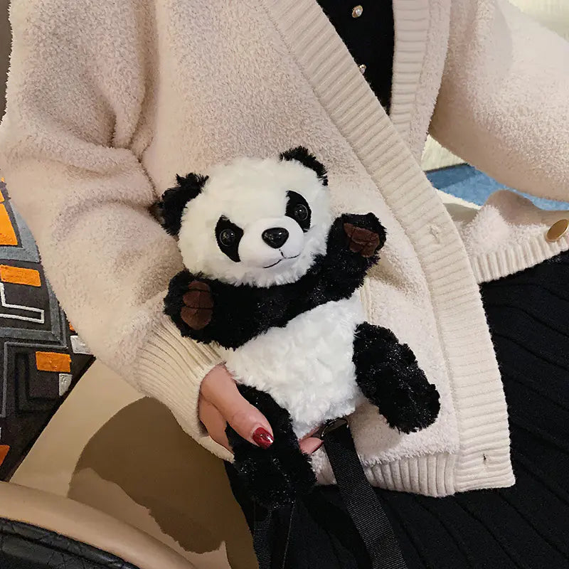 Panda Pals Plush Crossbody