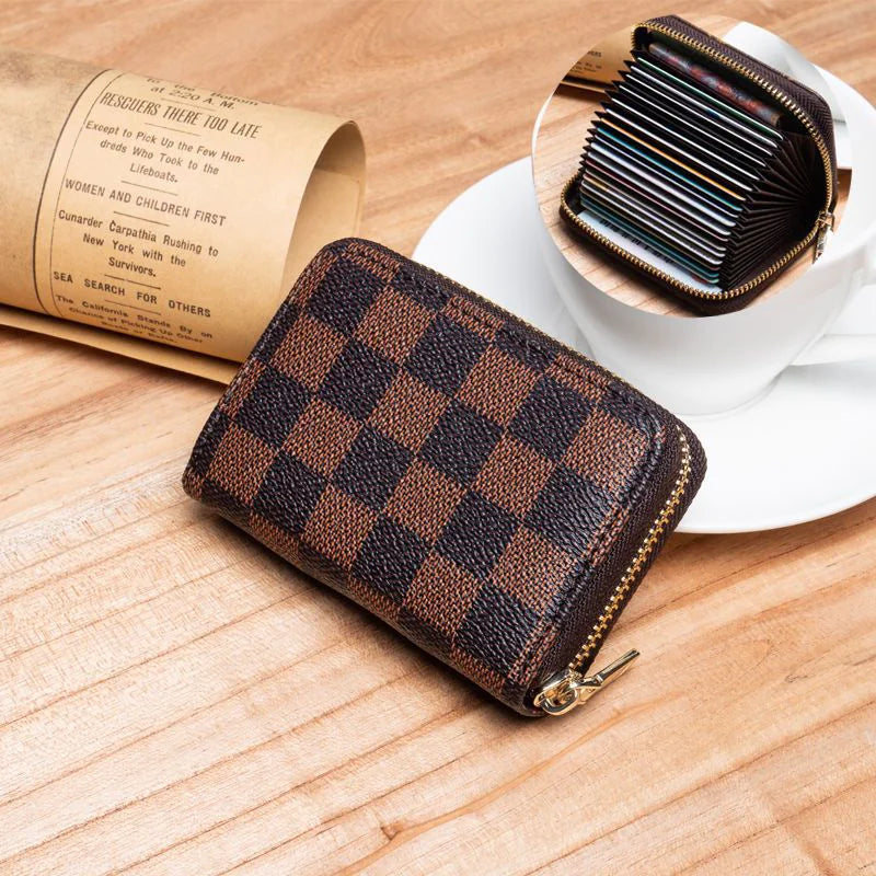 Chic Mini Card Organizer Purse