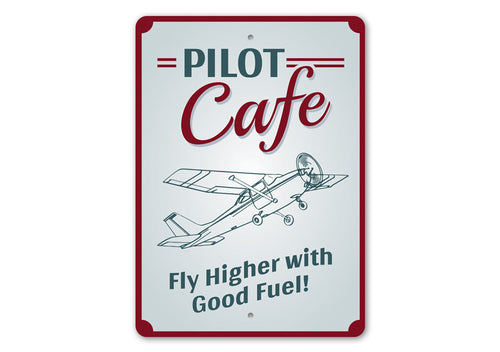 Pilot Cafe Sign