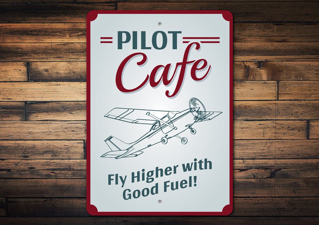 Pilot Cafe Sign