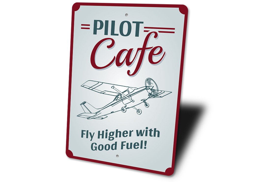 Pilot Cafe Sign