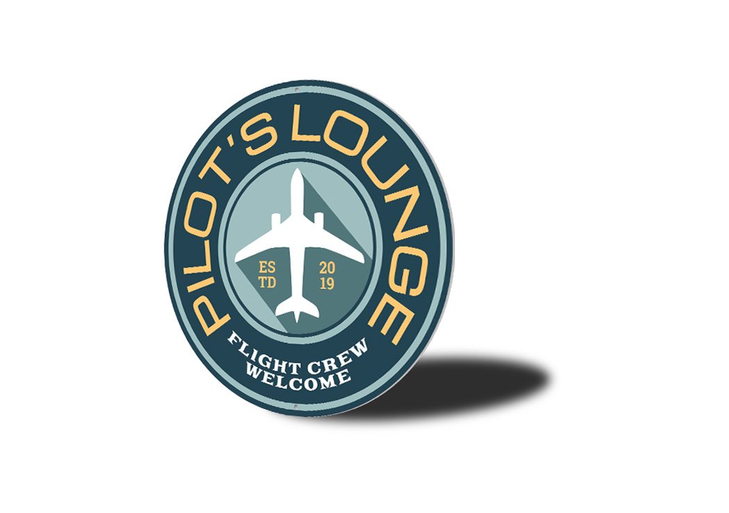 Pilot Lounge Welcome Sign