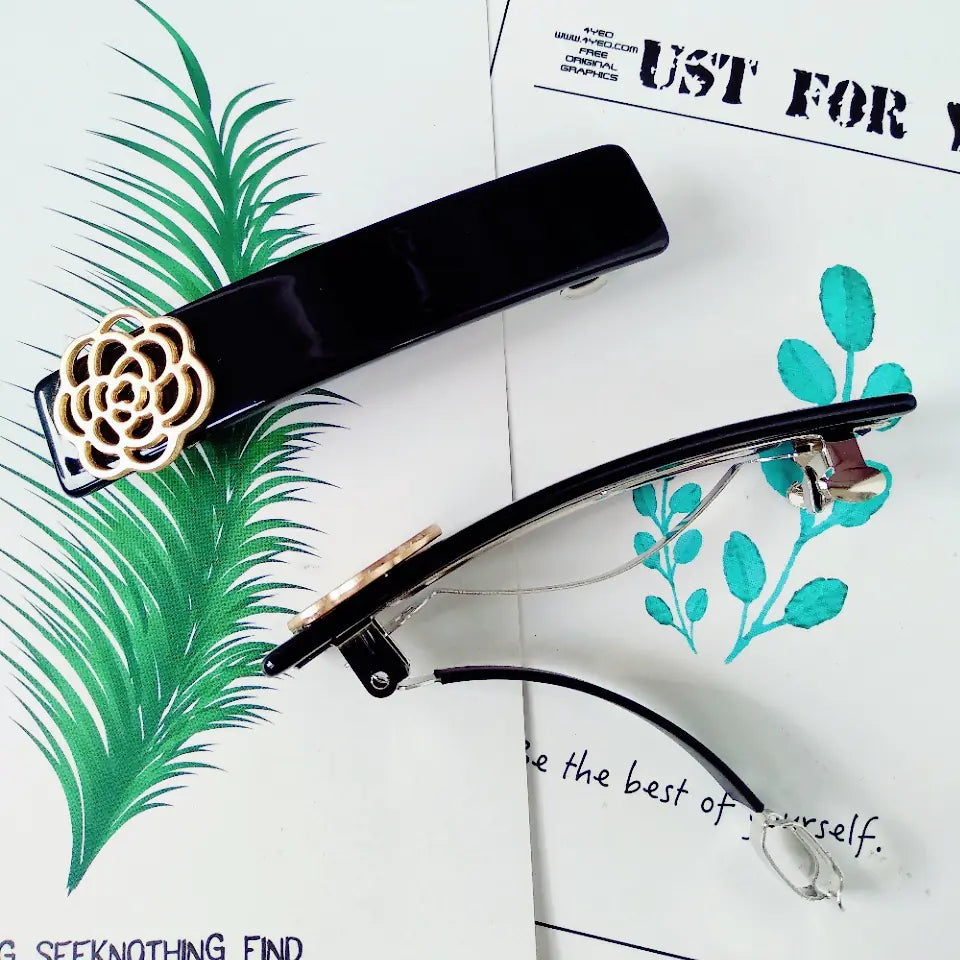 Spring Clip Hairpin - Stylish Minimalist Hair Accessory