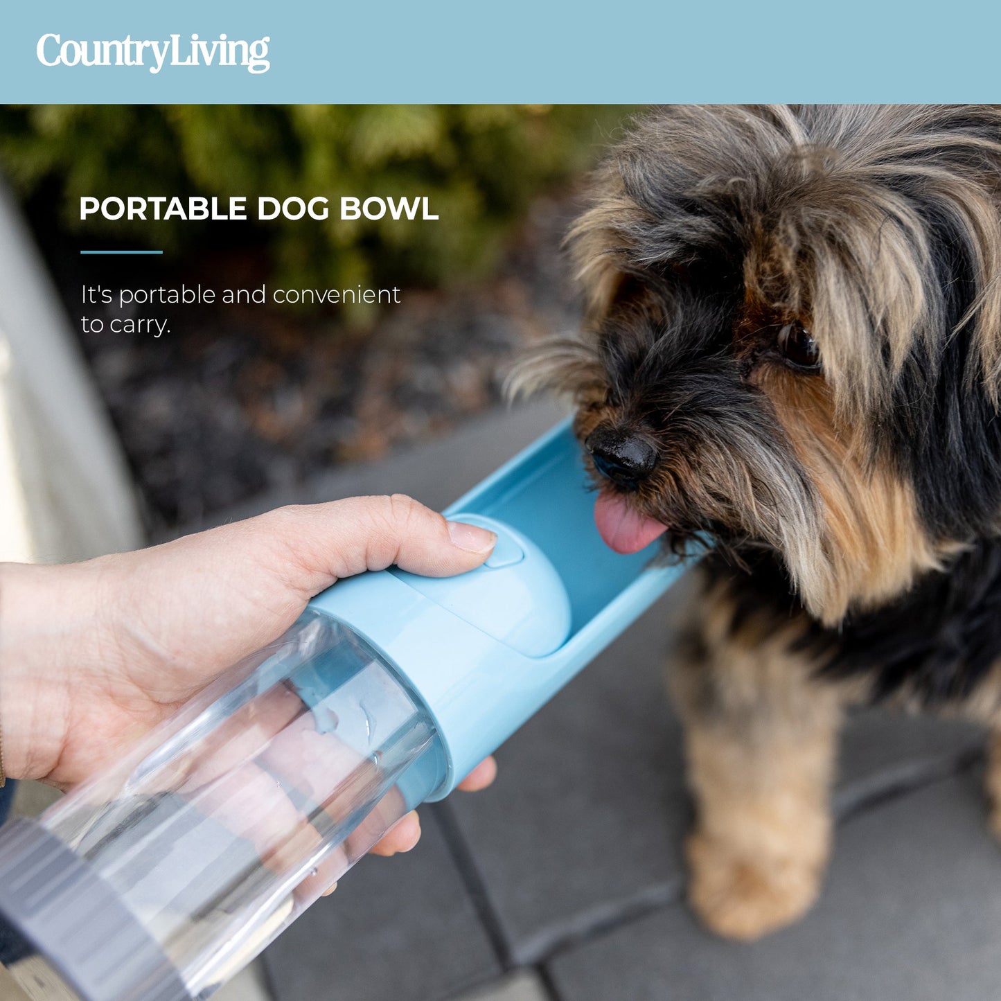 π§ Portable Dog Water Bottle β Leak-Proof, Foldable & Charcoal Filter