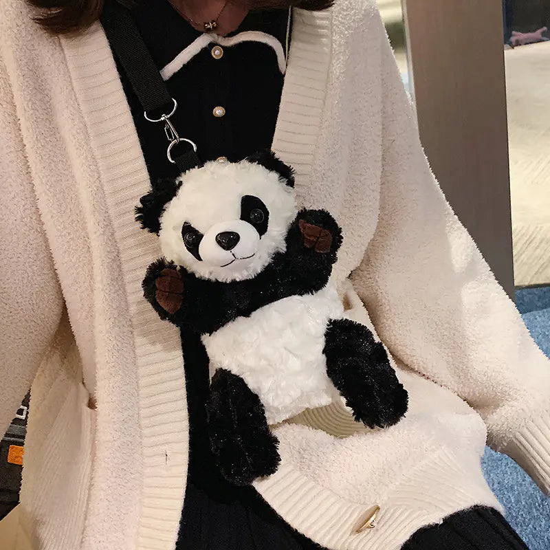 Panda Pals Plush Crossbody