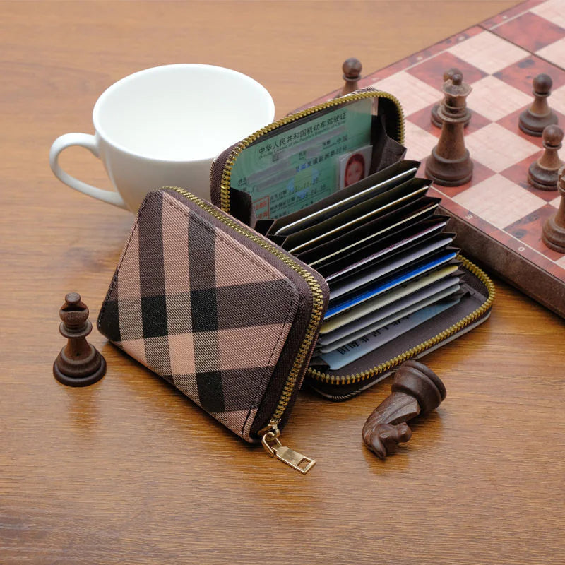 Chic Mini Card Organizer Purse