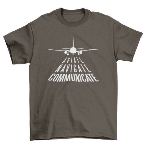 Aviation quote t-shirt
