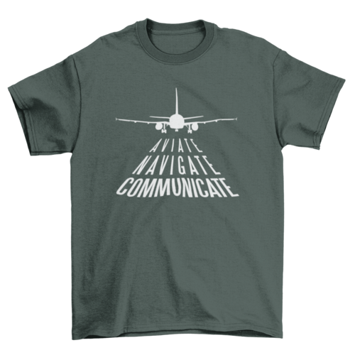 Aviation quote t-shirt