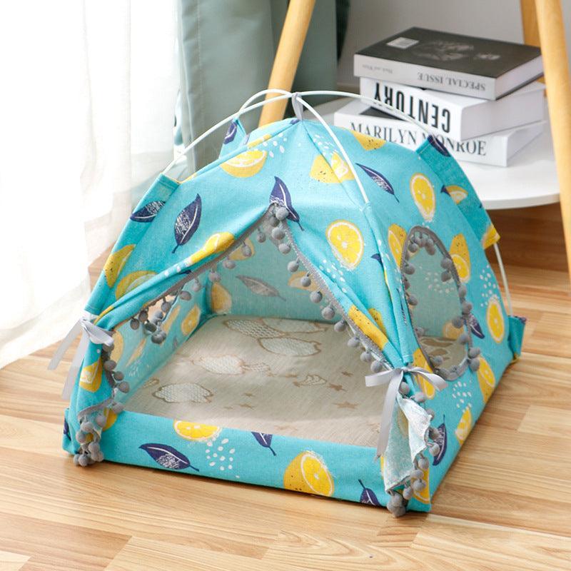 Cozy Haven Cat Tent: The Perfect Enclosed Pet Bed For Your Feline