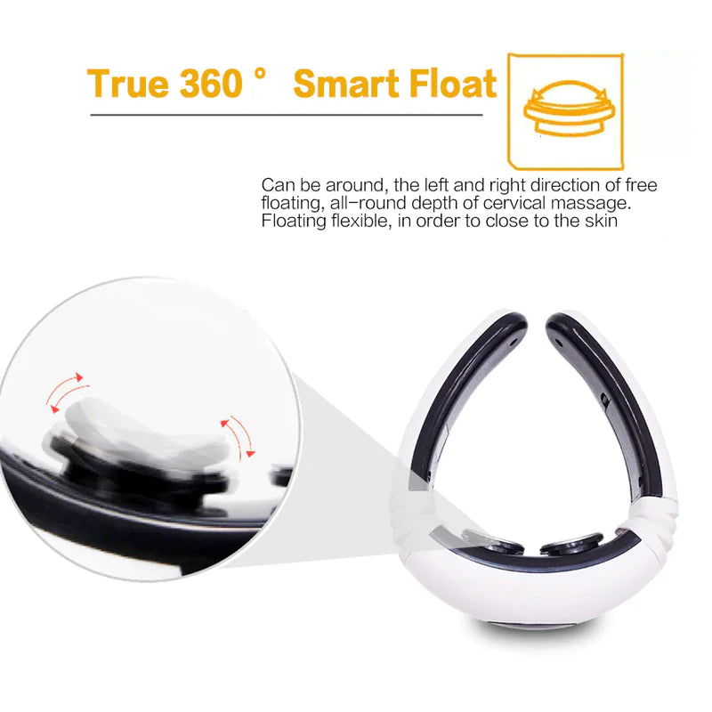 NeckEase Electric Pulse Massager with Magnetic Therapy