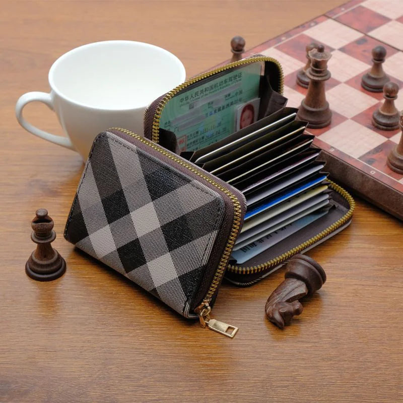 Chic Mini Card Organizer Purse