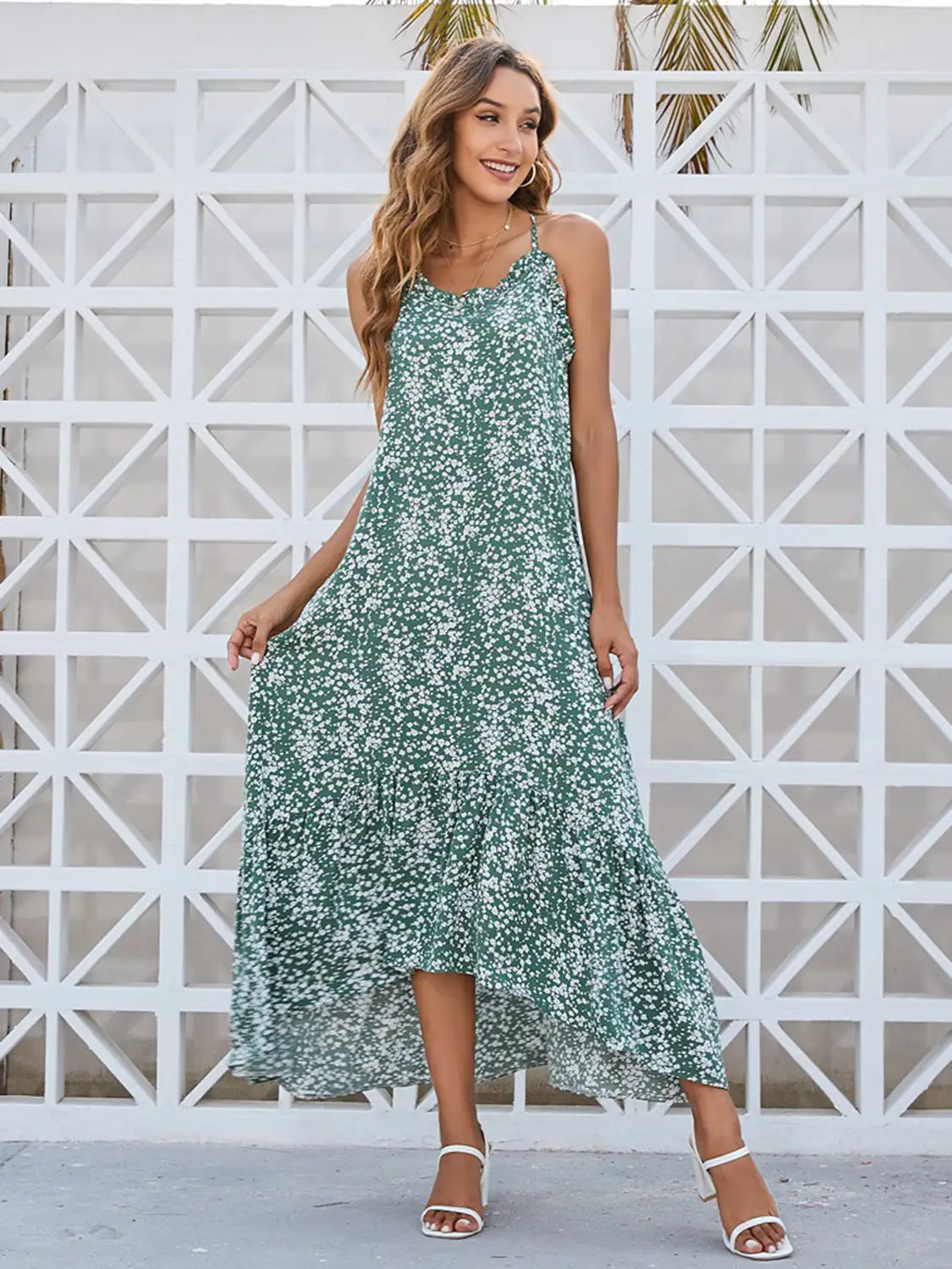 Sunny Floral Maxi Dress