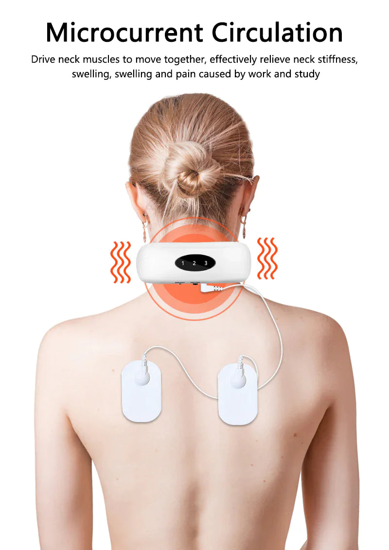 NeckEase Electric Pulse Massager with Magnetic Therapy