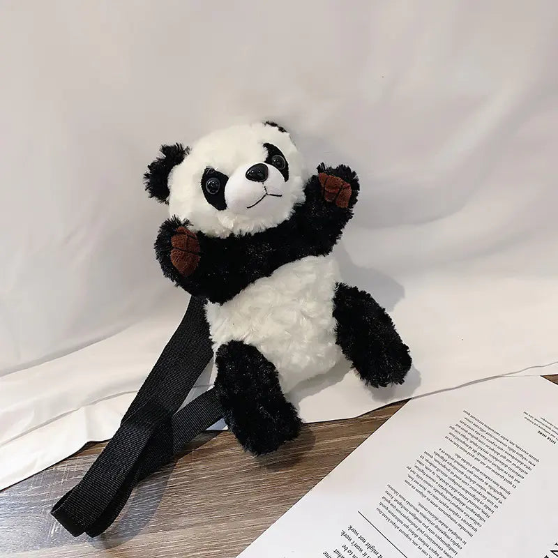 Panda Pals Plush Crossbody
