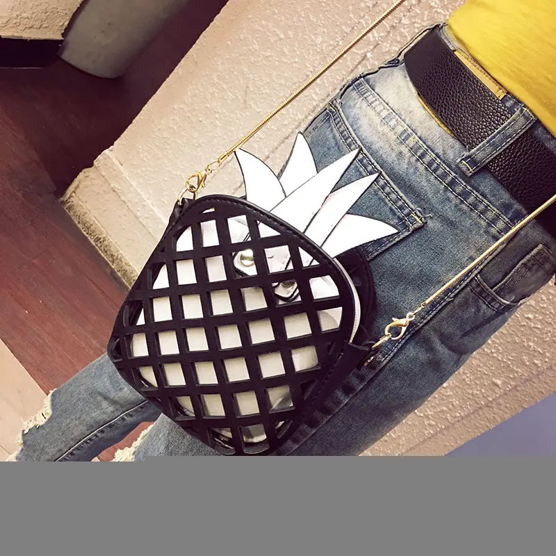Pineapple Bag - Crossbody Shoulder Bag