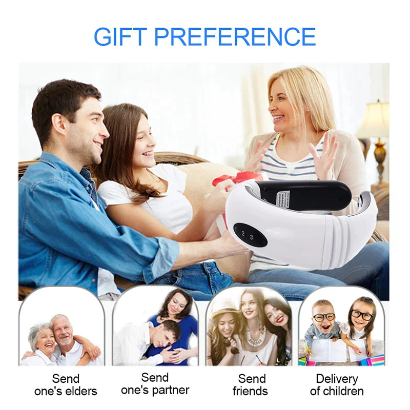 NeckEase Electric Pulse Massager with Magnetic Therapy