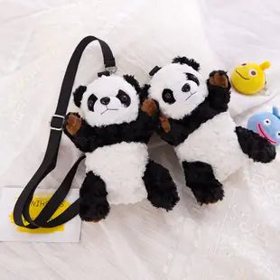 Panda Pals Plush Crossbody