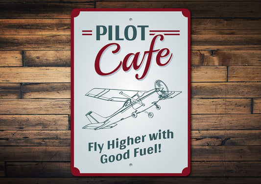 Pilot Cafe Sign