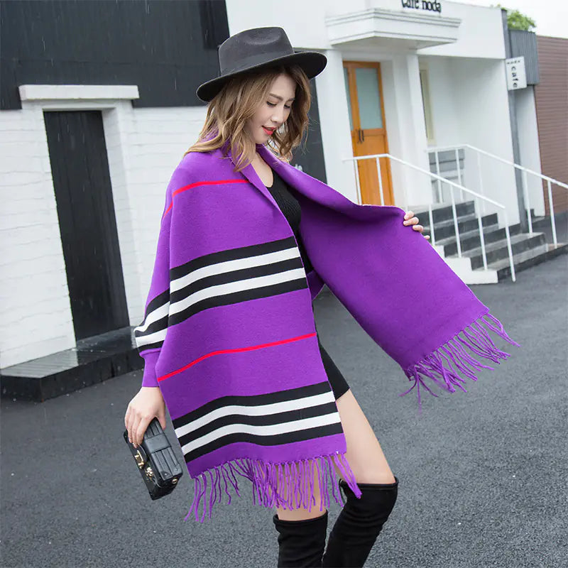 Elegant Sleeve Shawl Wrap