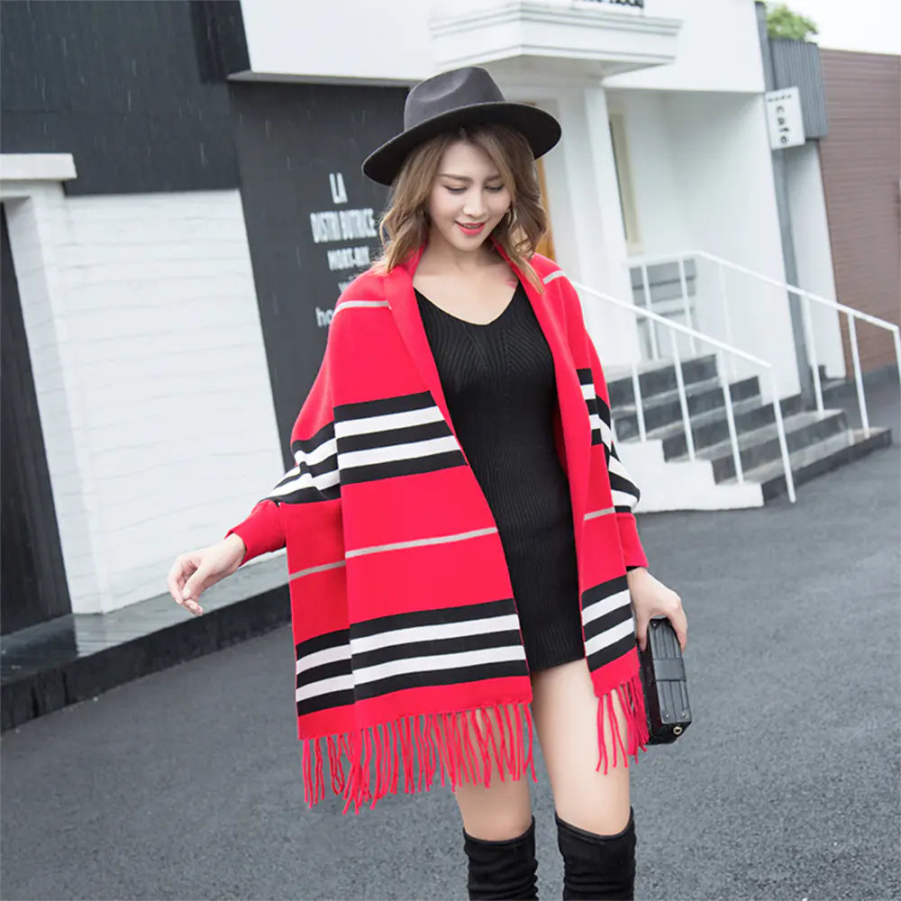 Elegant Sleeve Shawl Wrap