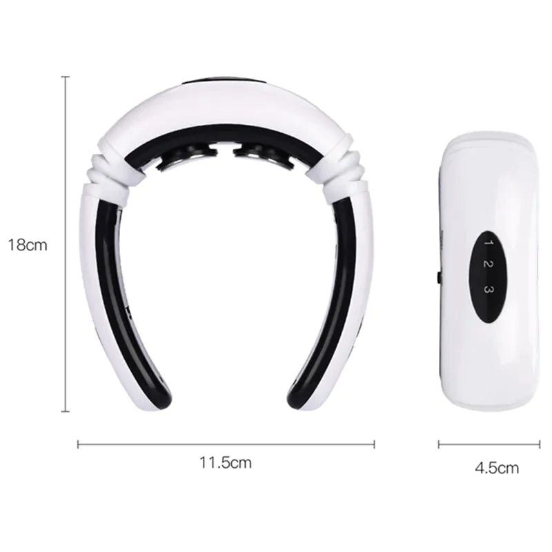 NeckEase Electric Pulse Massager with Magnetic Therapy