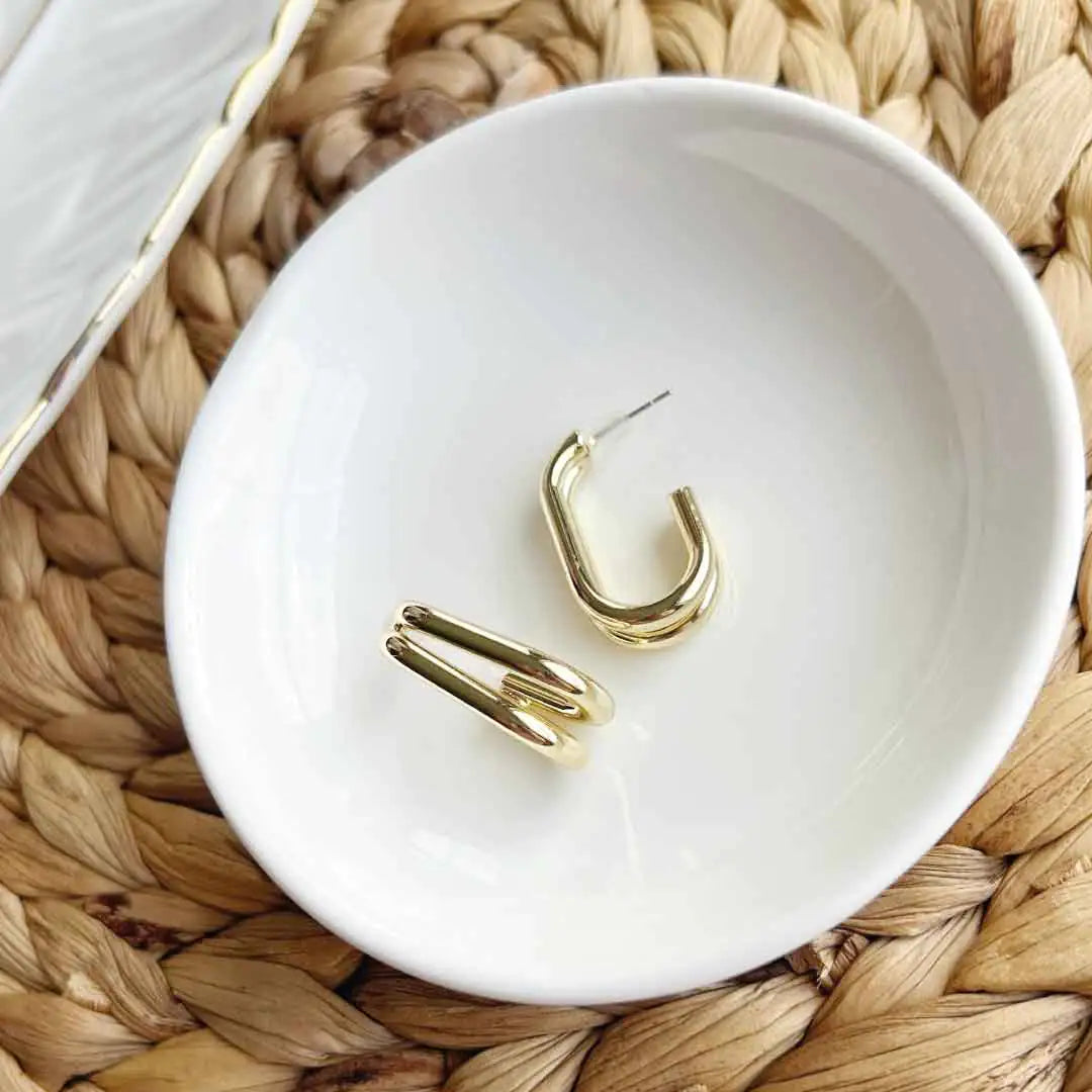 Double Loop Earrings