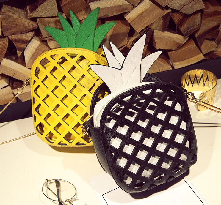 Pineapple Bag - Crossbody Shoulder Bag