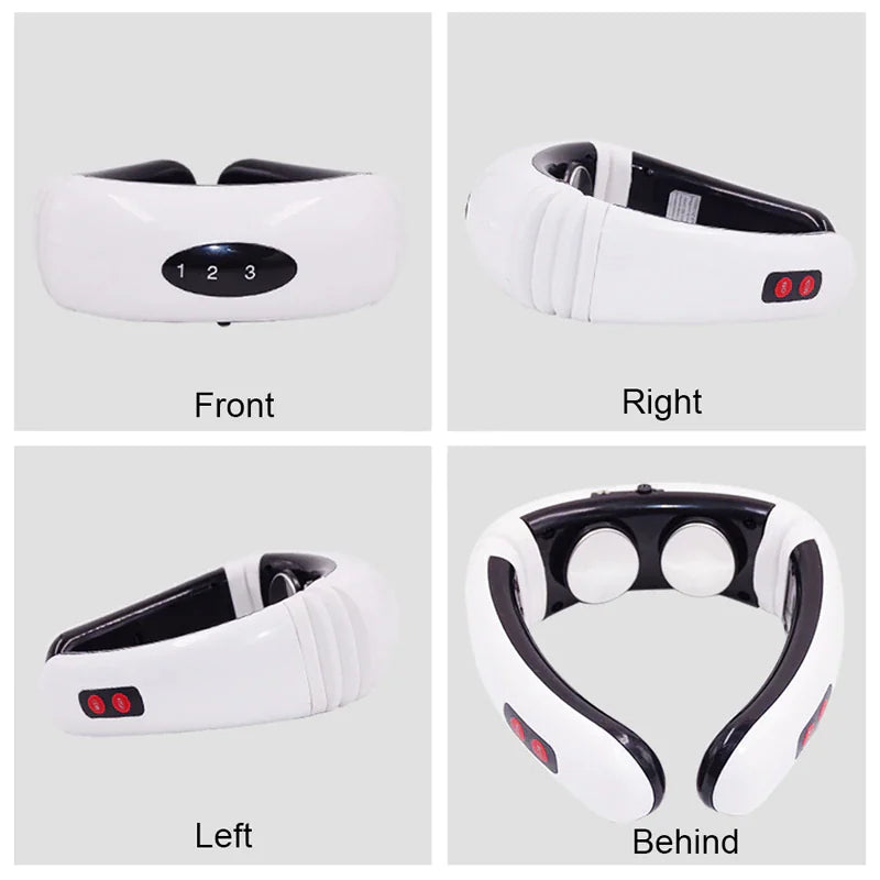 NeckEase Electric Pulse Massager with Magnetic Therapy