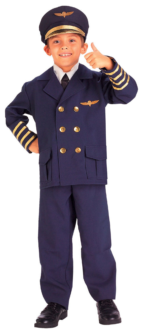 Forum Novelties Inc 31167 Airline Pilot Child Costume Size Medium 8-10