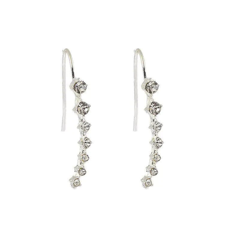 Elegant Rhinestone Bridal Earrings