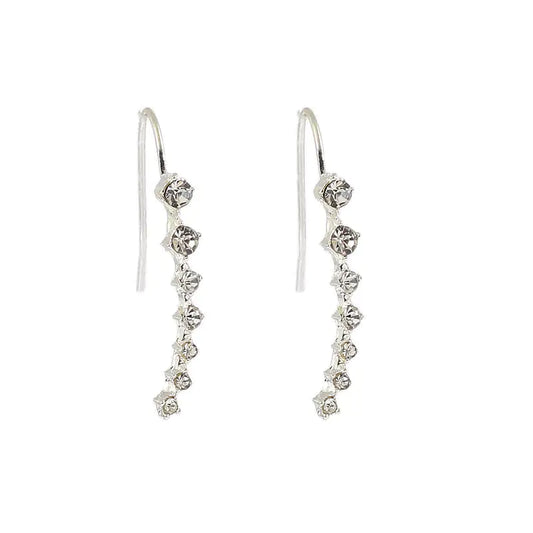 Elegant Rhinestone Bridal Earrings