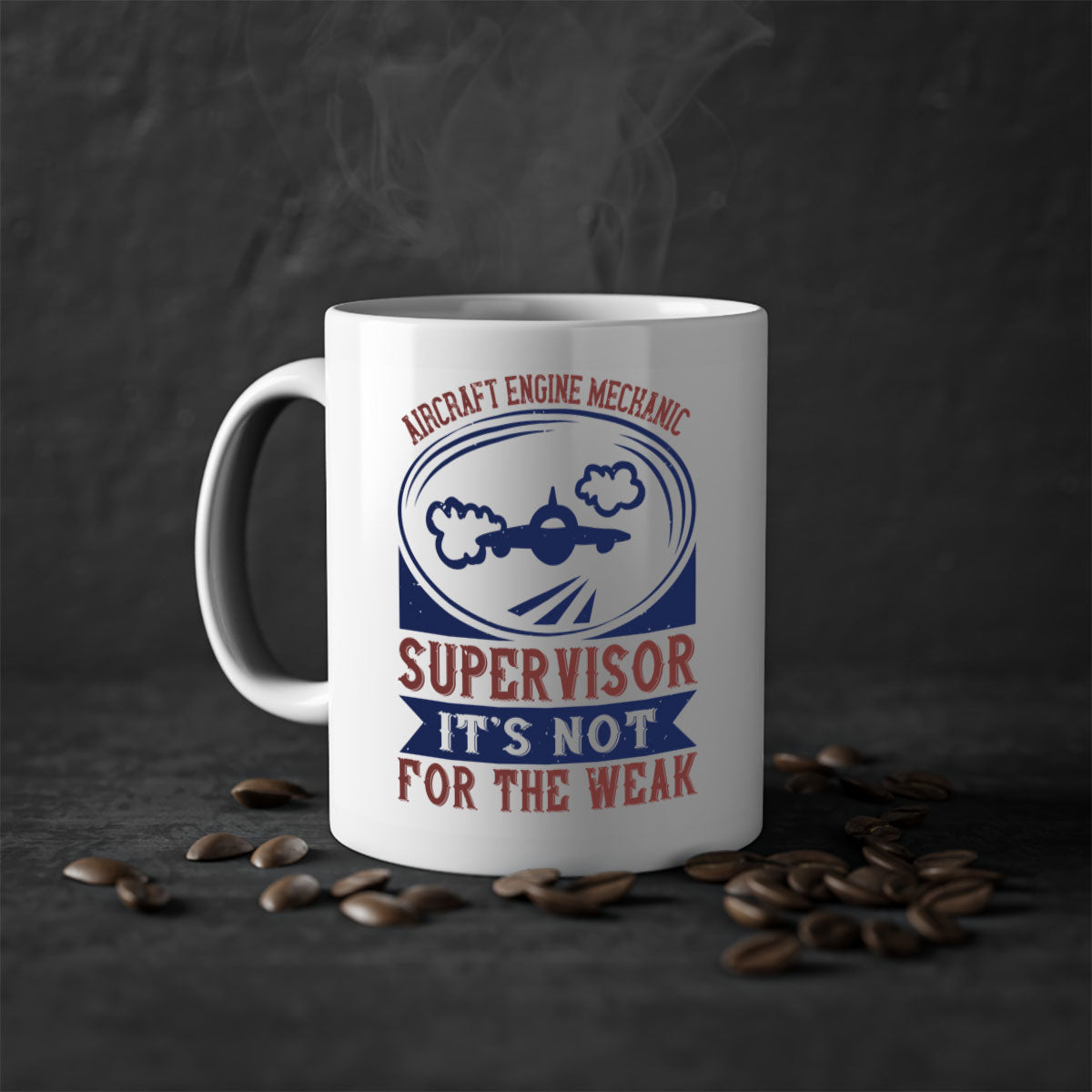 AIRCRAFT ENGINE MECHANIC SUPER VISOR ITS NOT FOR THE WEAK Style 61#-