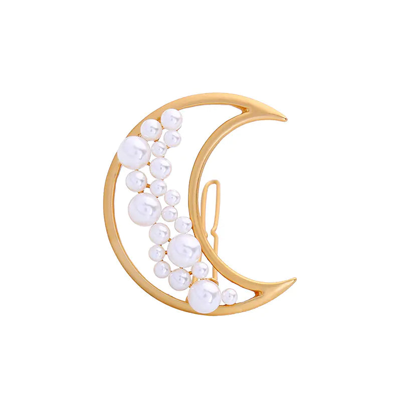 Pearl Hair Clip - Fashionable Versatile Hair Accessory